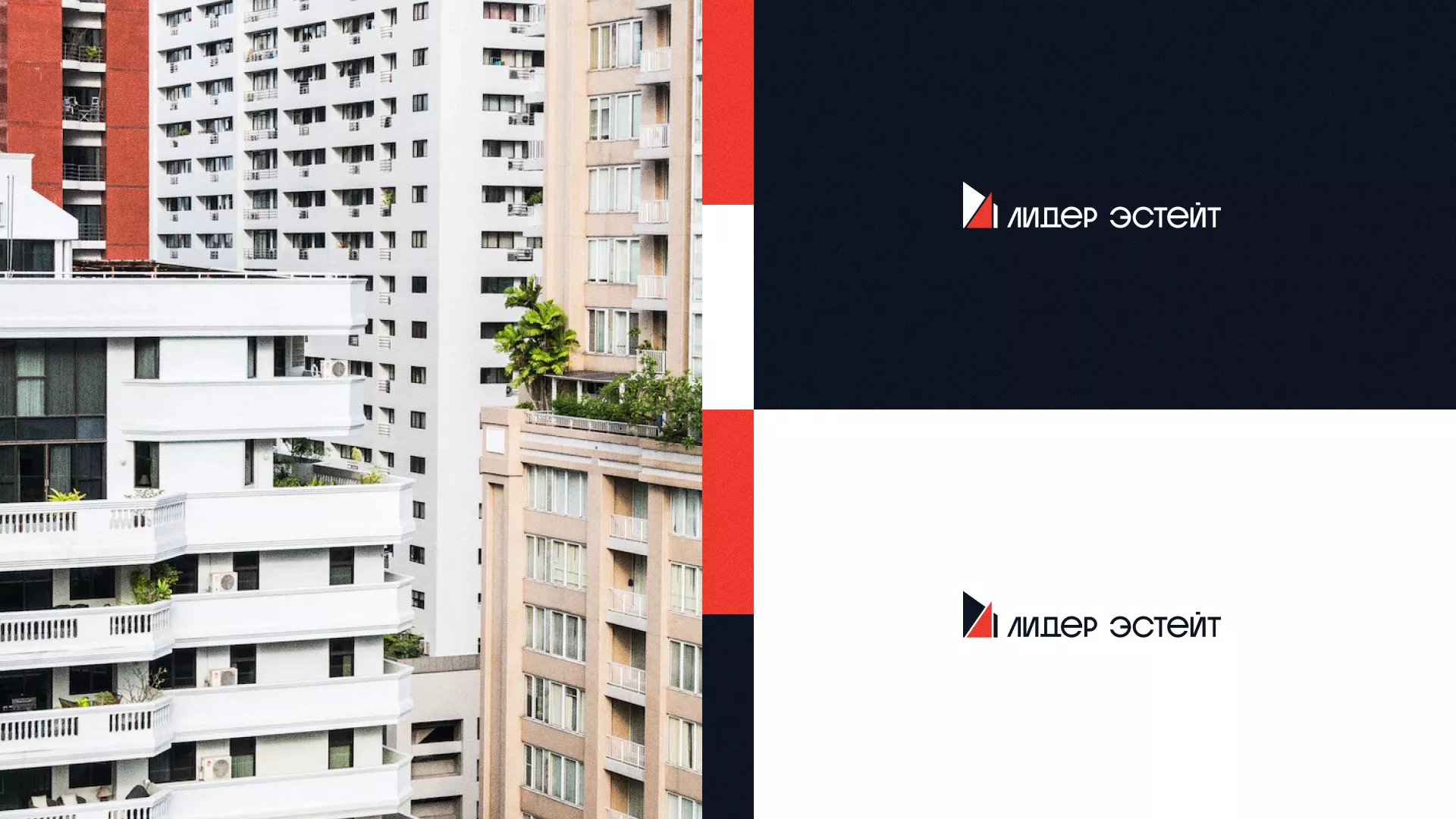 Сделали логотип для агентства недвижимости «Лидер Эстейт» в Рыбном