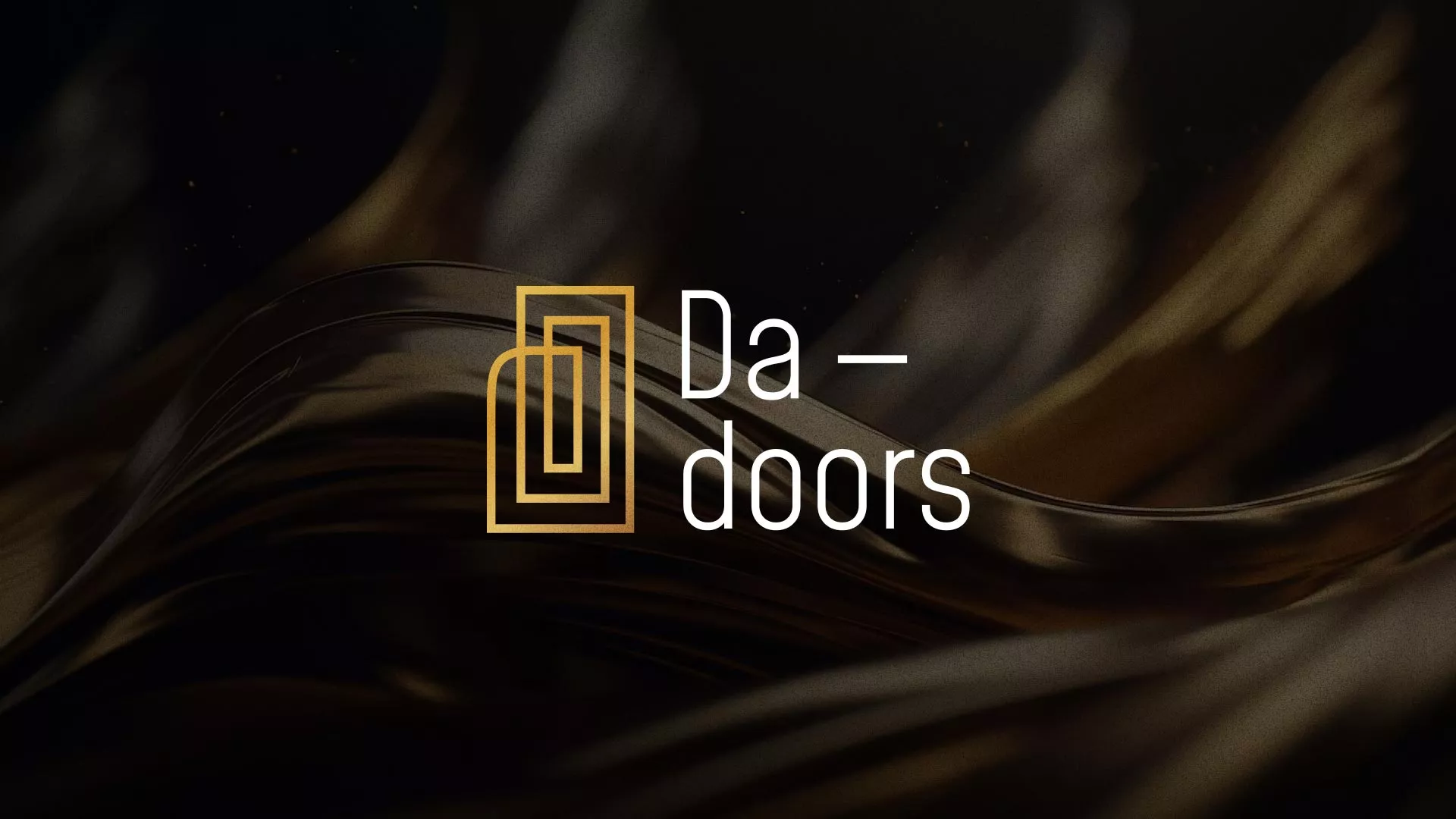Разработка логотипа для компании «DA-DOORS» в Рыбном