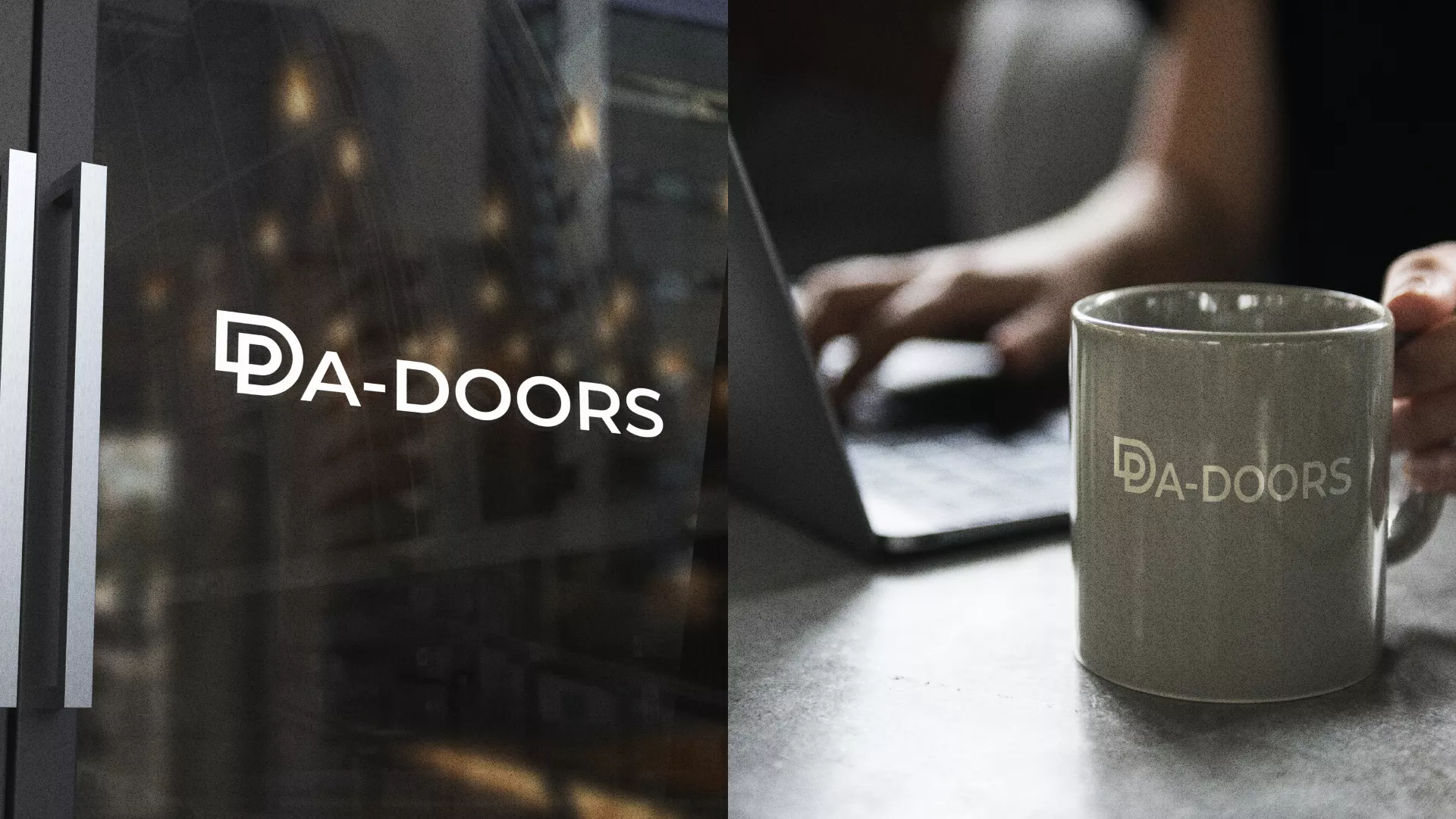 Создание логотипа компании «DA-DOORS» в Рыбном